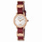 フェラガモ FERRAGAMO 腕時計 SFHT01422 レディース ヴァリナVARINA クオーツ ホワイト レッド